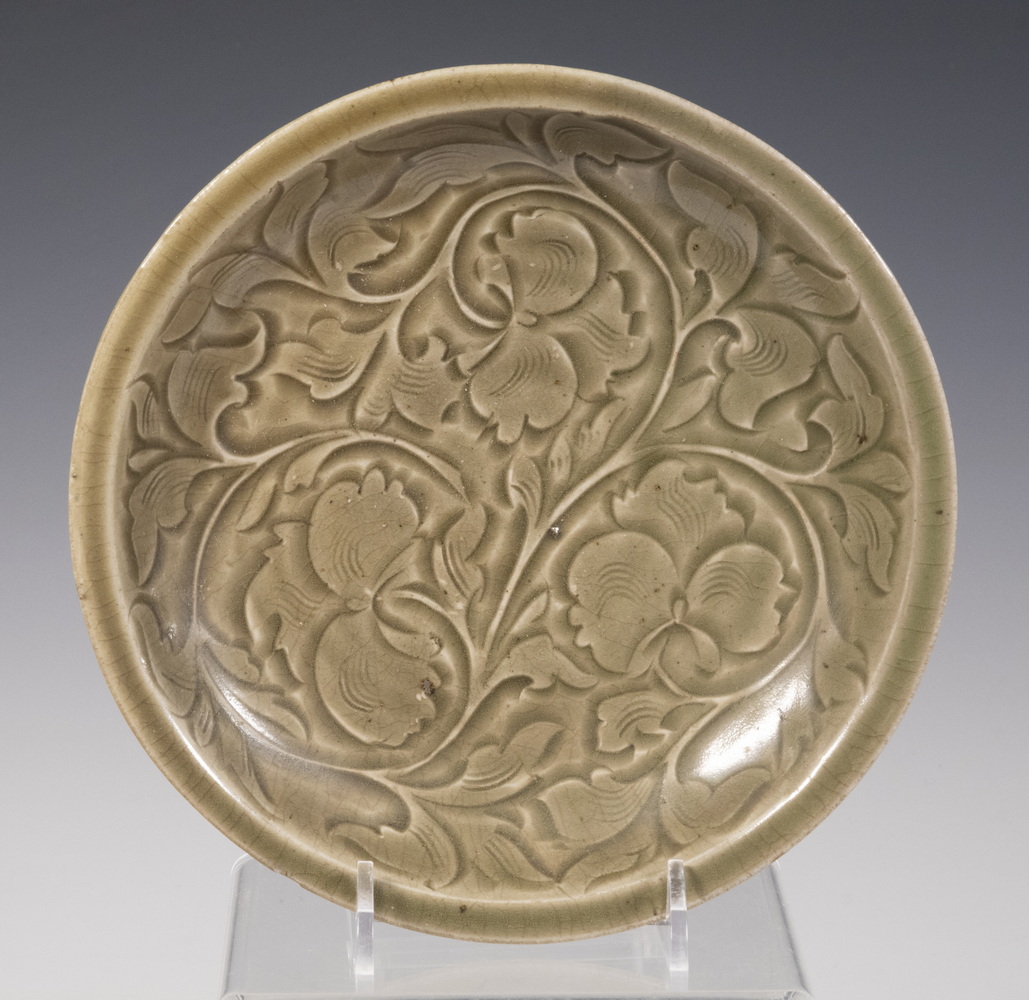 CHINESE CELADON PLATE Late Song -