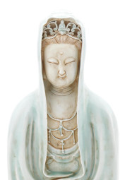 CHINESE CELADON PORCELAIN SEAT