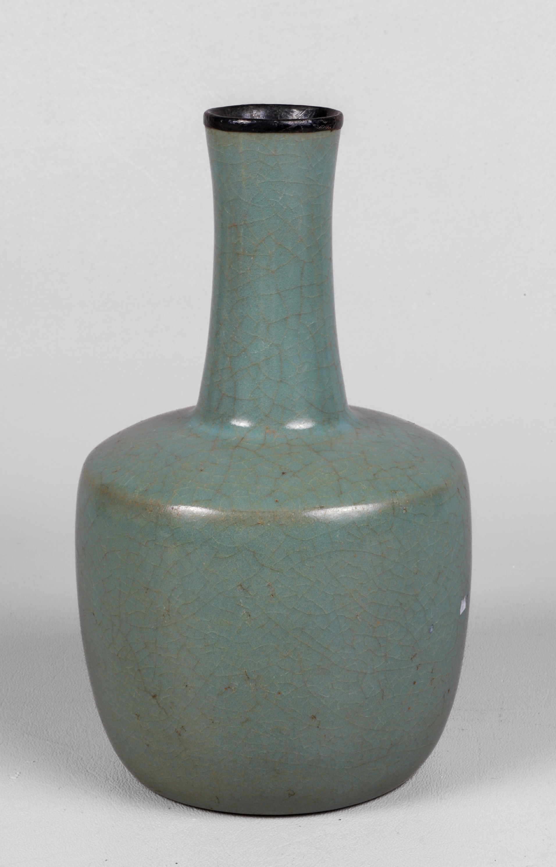 Chinese celadon porcelain vase with