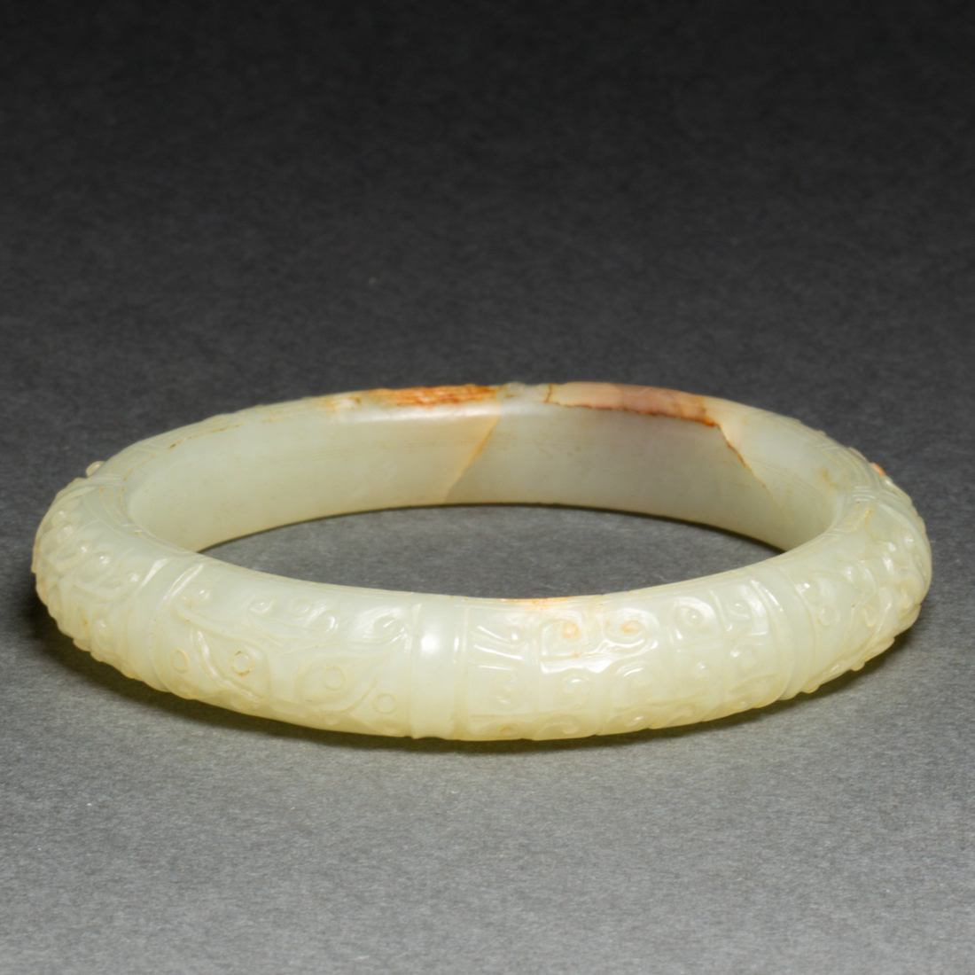 CHINESE CELADON RUSSET JADE
