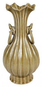 CHINESE CELADON YUE WARE 'LOTU