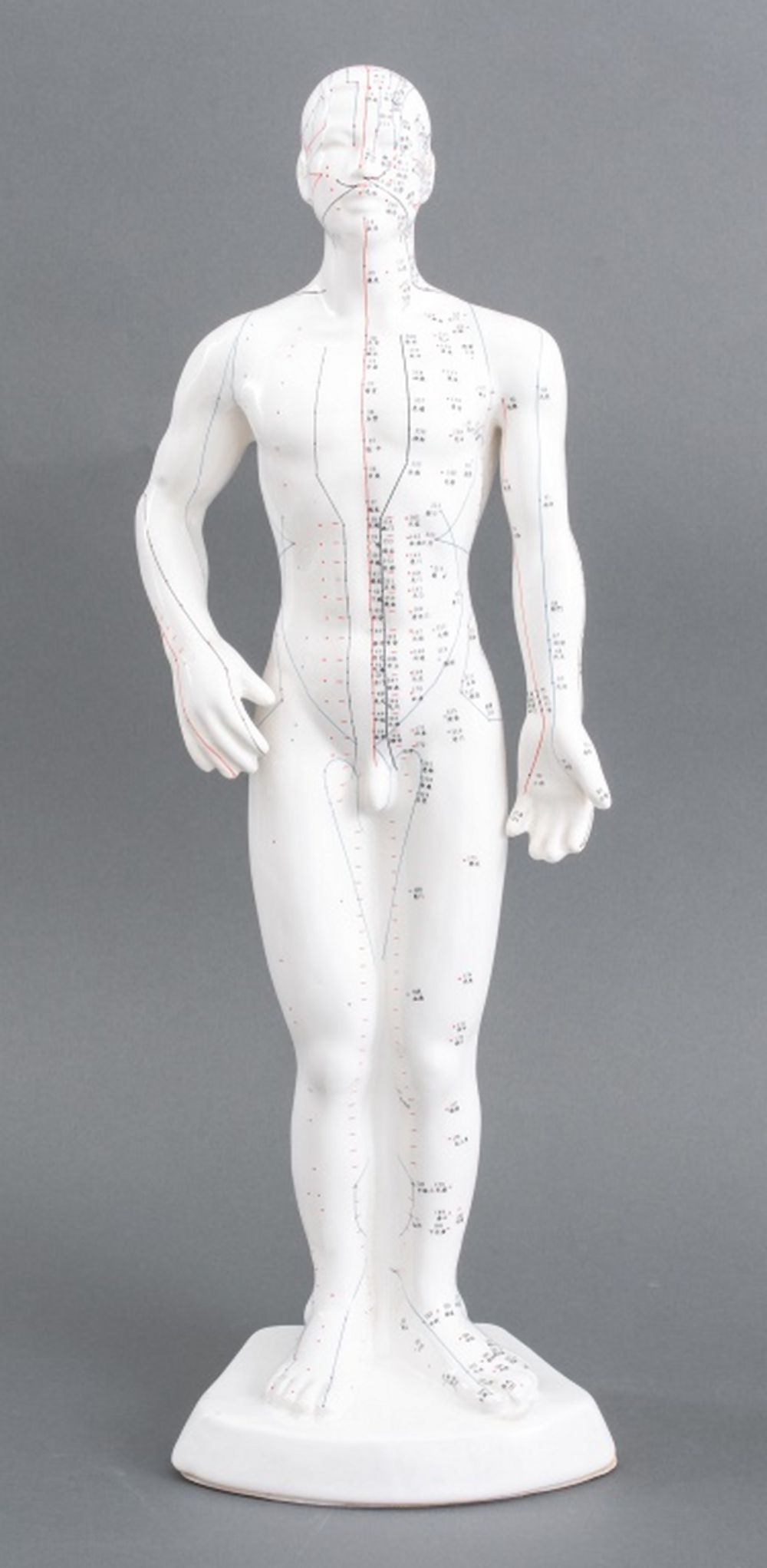 CHINESE CERAMIC ACUPUNCTURE FIGURE,