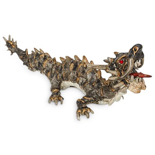 CHINESE CERAMIC DRAGON