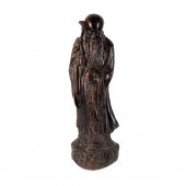 CHINESE CERAMIC FIGURE OF THE