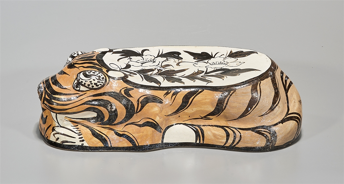 Chinese ceramic pillow in the