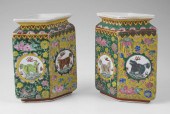 CHINESE CERAMIC RHOMBUS FORM V