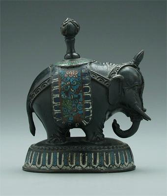 Chinese champlevé bronze