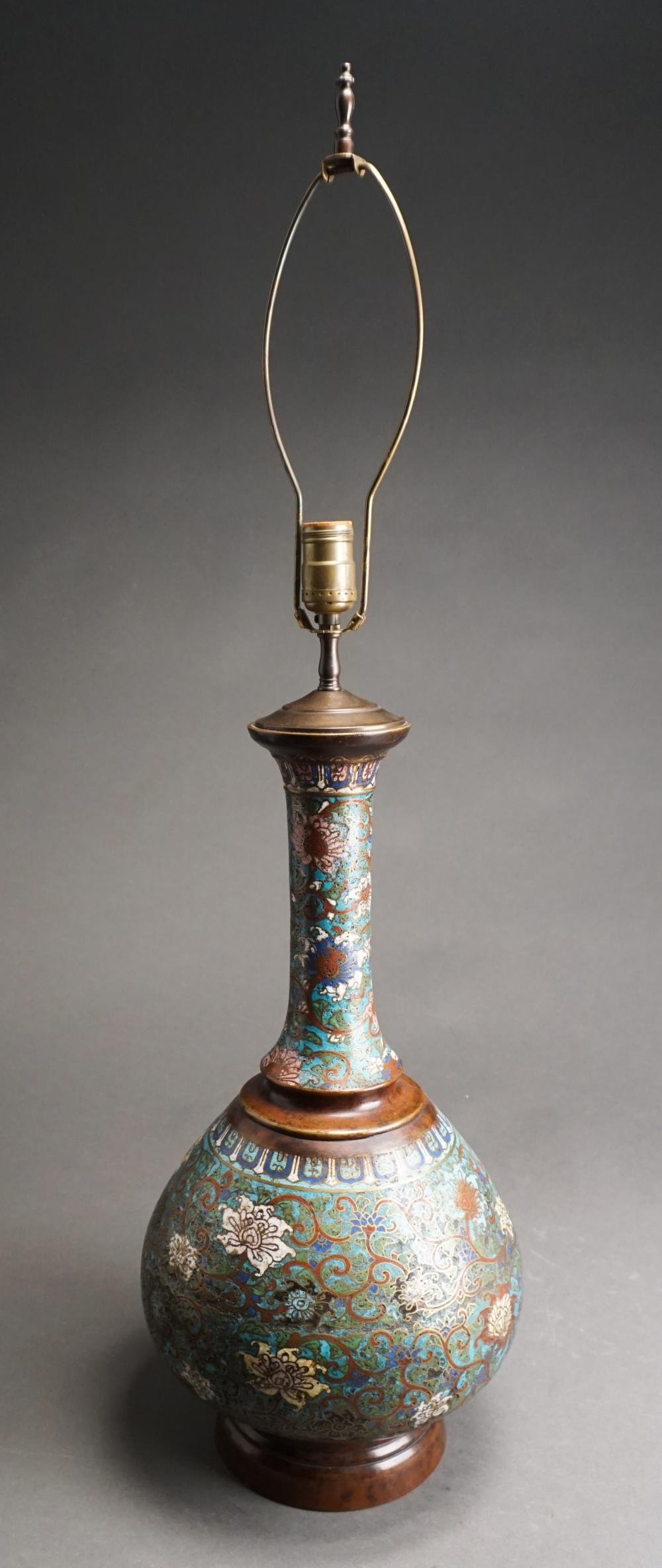 CHINESE CHAMPLEVE ENAMELED