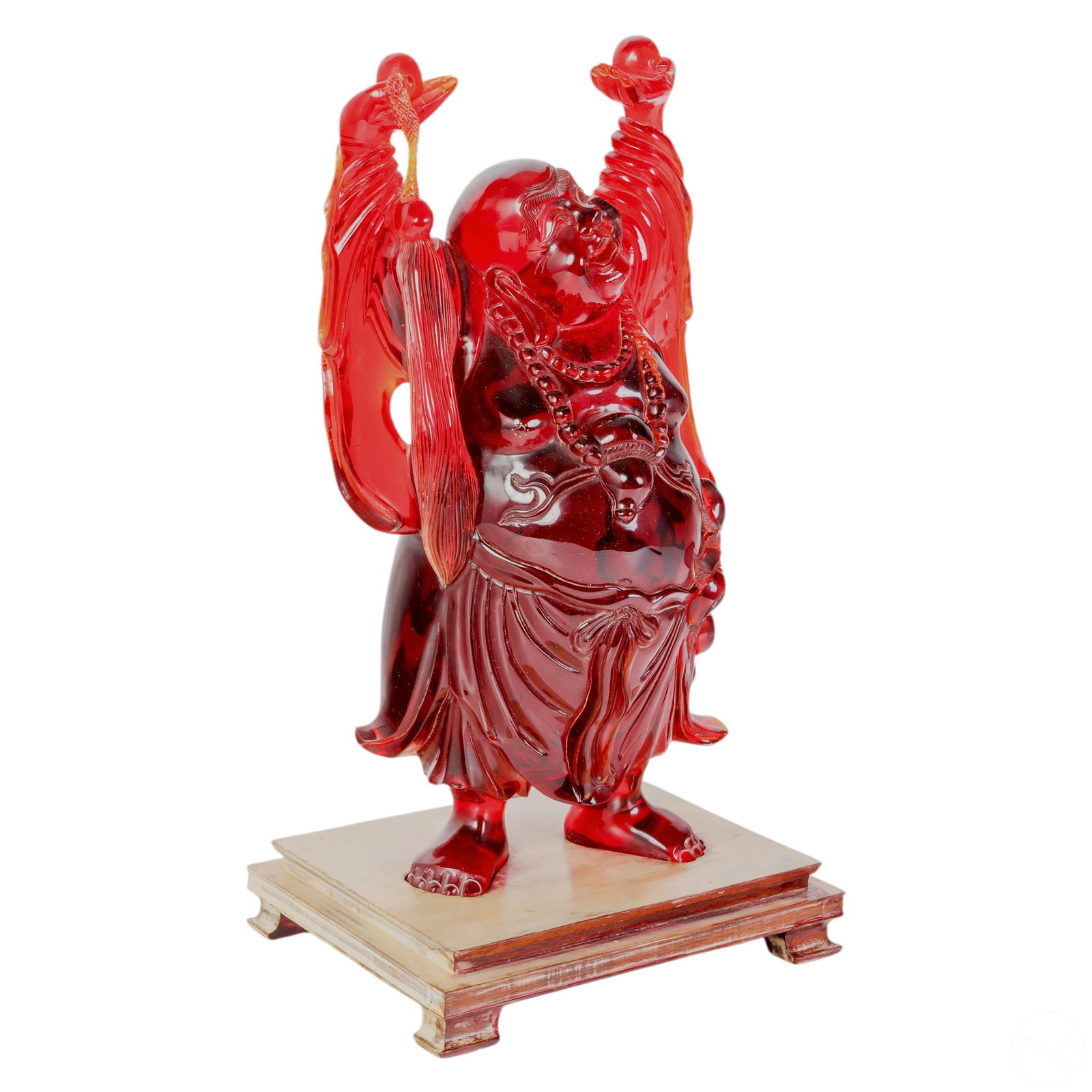 CHINESE CHERRY AMBER RESIN 18"