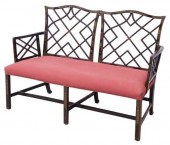 CHINESE CHIPPENDALE BLACK LACQ