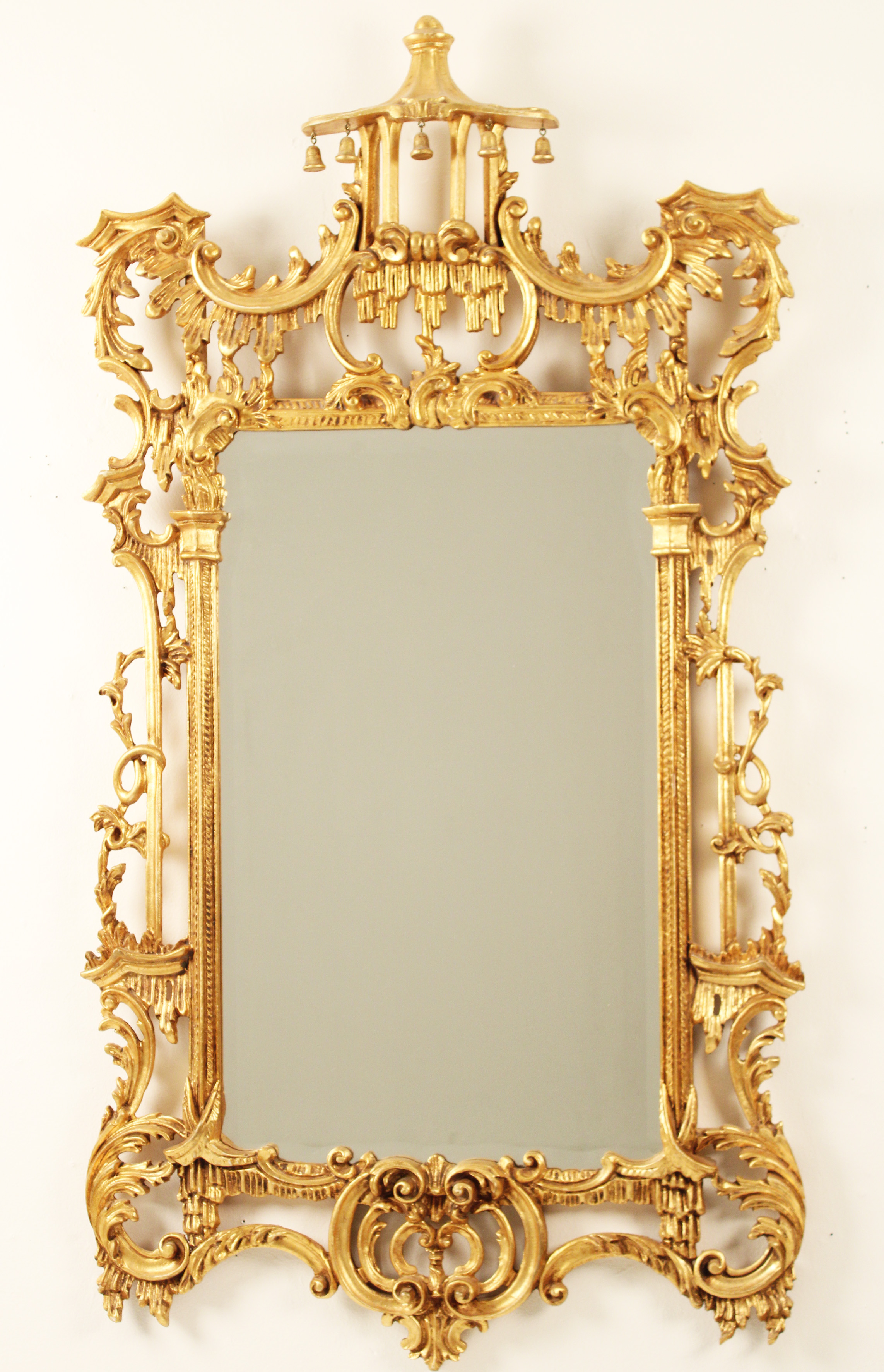 CHINESE CHIPPENDALE STYLE BEVEL