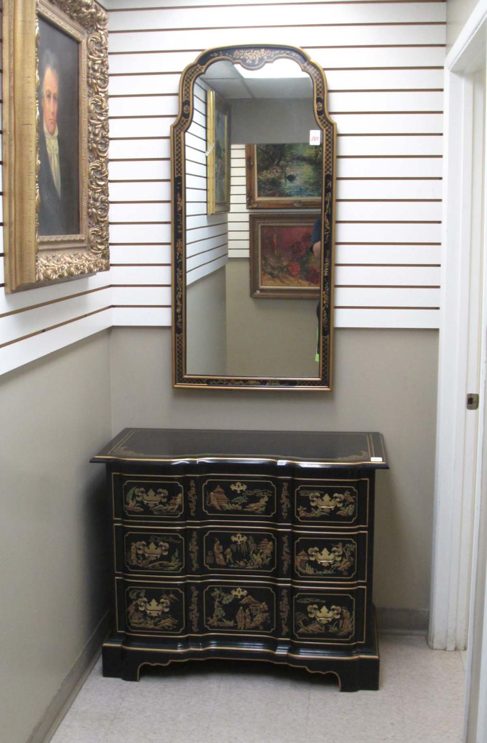 CHINESE CHIPPENDALE STYLE BLOCK