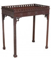 CHINESE CHIPPENDALE STYLE CARV