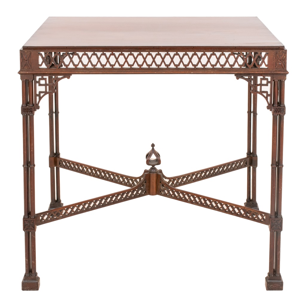 CHINESE CHIPPENDALE STYLE CARVED