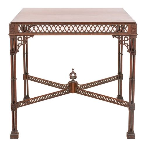 CHINESE CHIPPENDALE STYLE CARVED