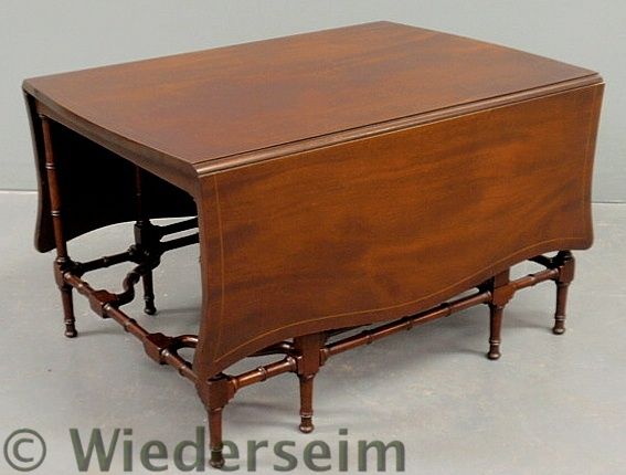 Chinese Chippendale style drop-leaf