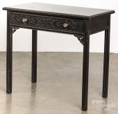 CHINESE CHIPPENDALE STYLE EBON