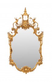 CHINESE CHIPPENDALE STYLE GILT