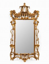 CHINESE CHIPPENDALE STYLE GILT