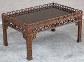 CHINESE CHIPPENDALE STYLE LEAT