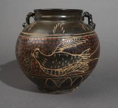 CHINESE CHIZOU STYLE JAR, H: 7
