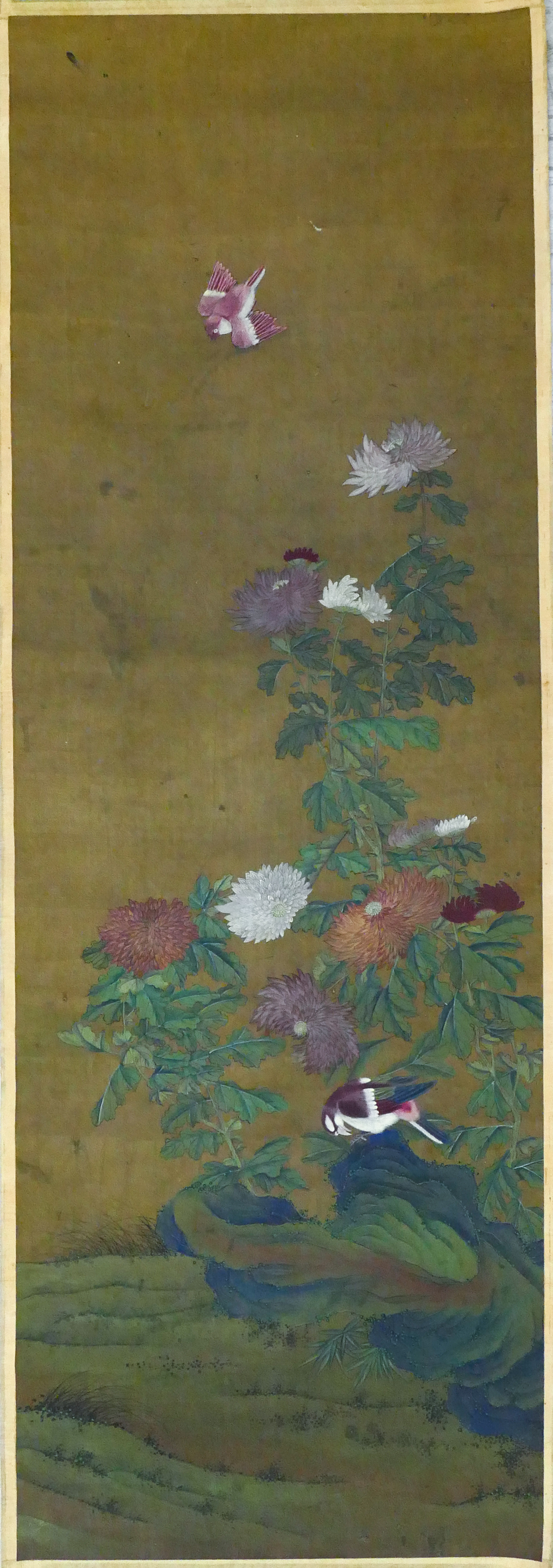 Chinese Chrysanthemum Painting on