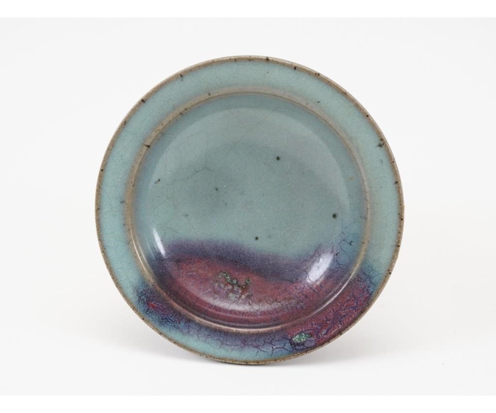 Chinese Chun, moonlight blue dish