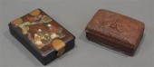CHINESE CINNABAR COVERED BOX A