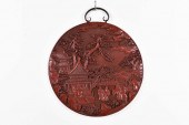 CHINESE CINNABAR LACQUER RONDA