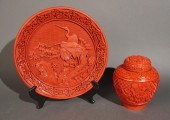 CHINESE CINNABAR TYPE CHARGER