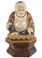 CHINESE CIZHOU PAINTED PORCELA