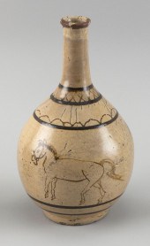 CHINESE CIZHOU POTTERY BOTTLE