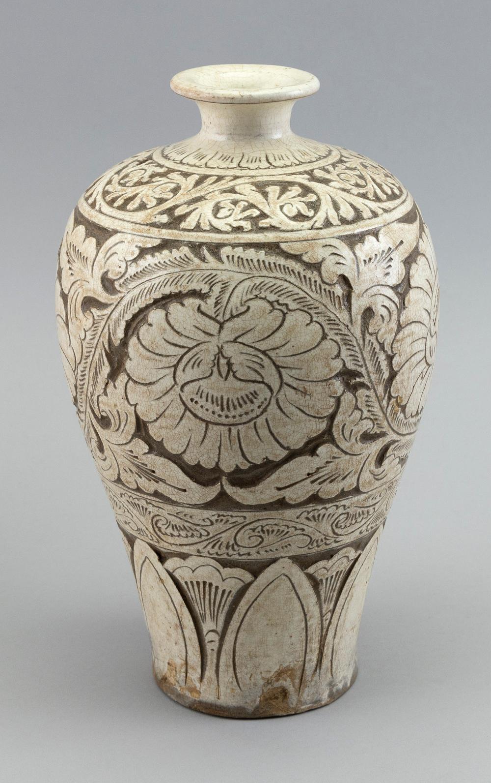 CHINESE CIZHOU POTTERY MEIPING