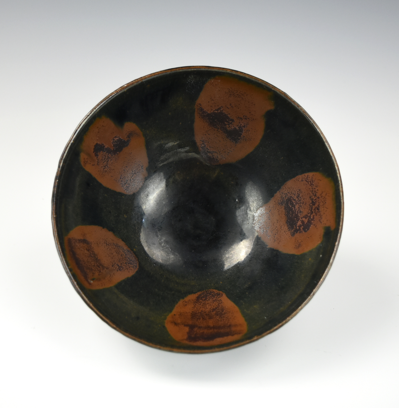 CHINESE CIZHOU WARE RUSSET SPLASHED