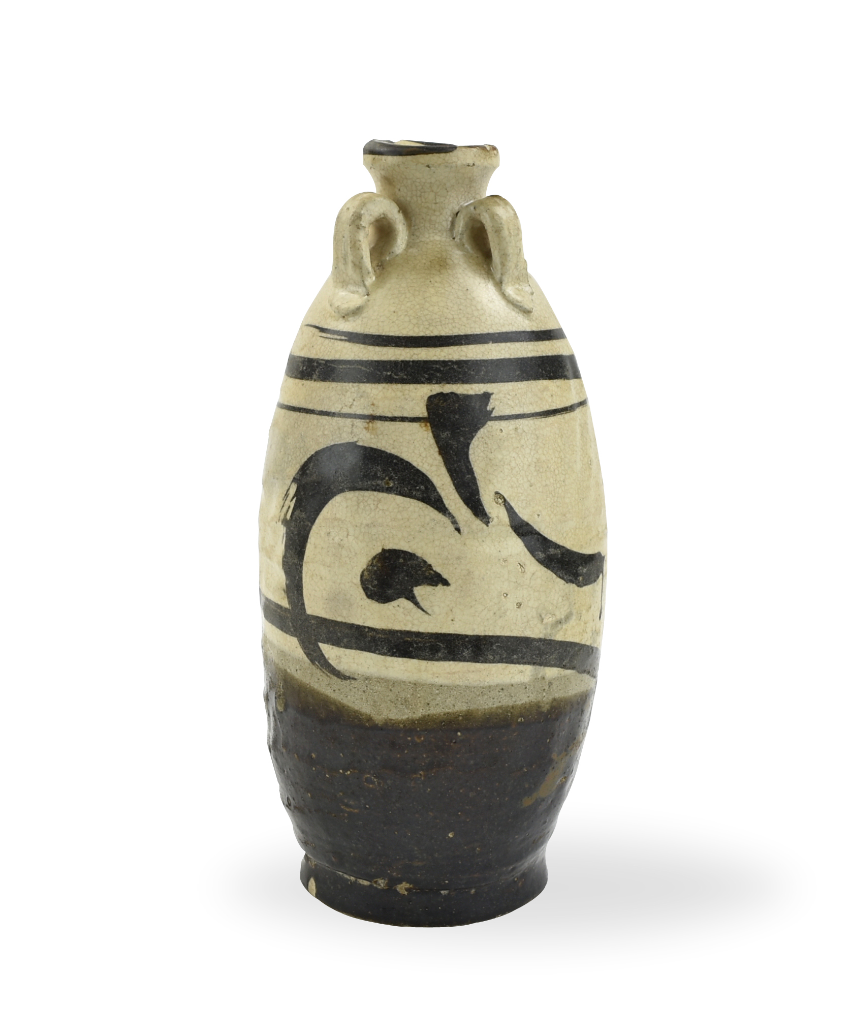 CHINESE CIZHOU WARE VASE, YUAN