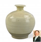 CHINESE CIZHOU WARE WHITE GLAZ