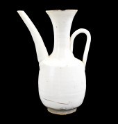 CHINESE CIZHOU WHITE GLAZED EW