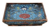 CHINESE CLOISONN‚ SQUARE LOW D