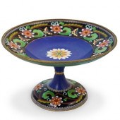 CHINESE CLOISONNÃ© COMPOTEDESC