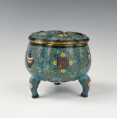 CHINESE CLOISONNE 8 TREASURES