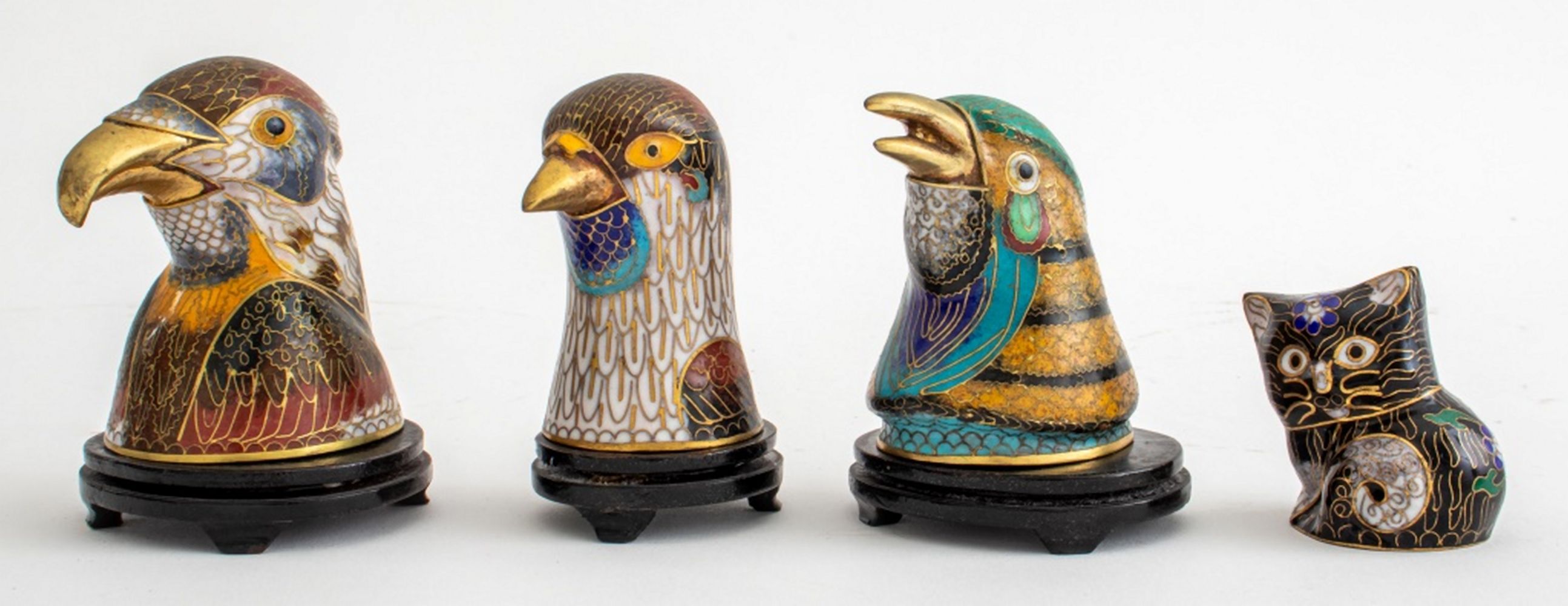 CHINESE CLOISONNE ARTICLES, 4