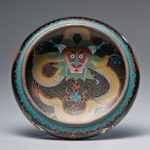 Chinese Cloisonné Bowl Chinese