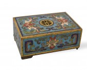 CHINESE CLOISONNE COVERED INCE
