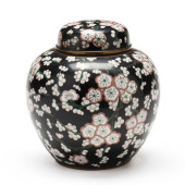 CHINESE CLOISONNé COVERED JAR<