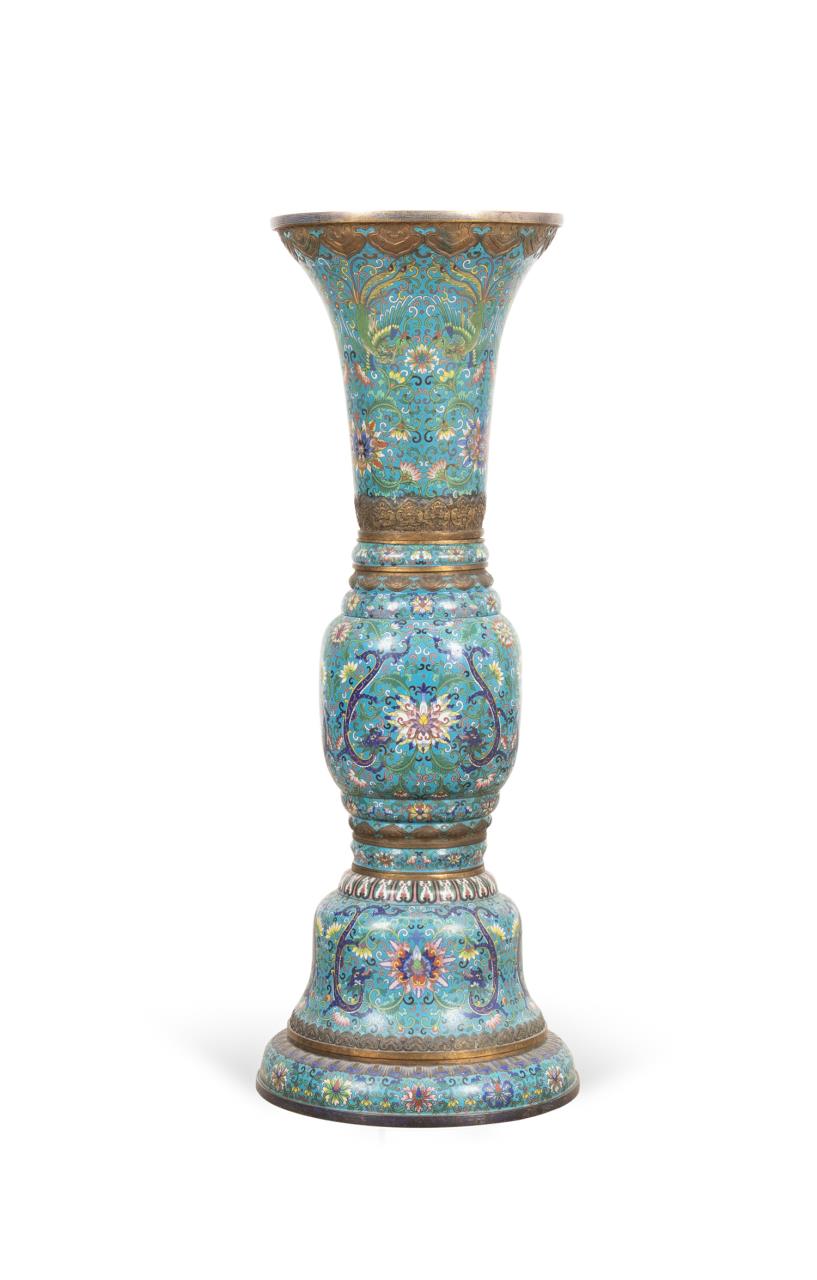 CHINESE CLOISONNE DRAGON &