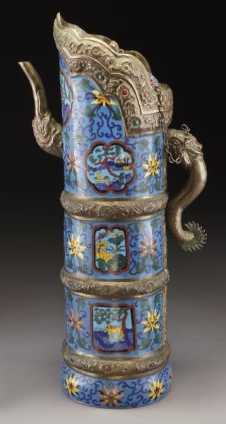 Chinese cloisonne Duomu