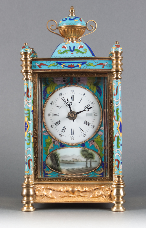 Chinese cloisonne enamel and