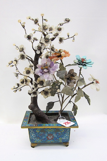 CHINESE CLOISONNE ENAMEL AND