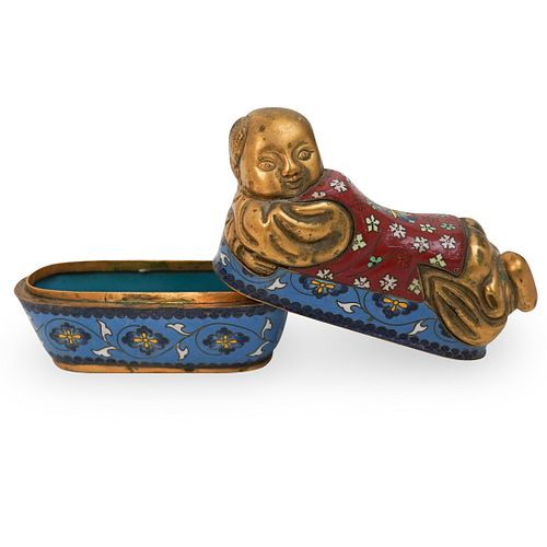 CHINESE CLOISONNE ENAMEL