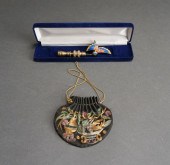 CHINESE CLOISONNE ENAMEL DECOR